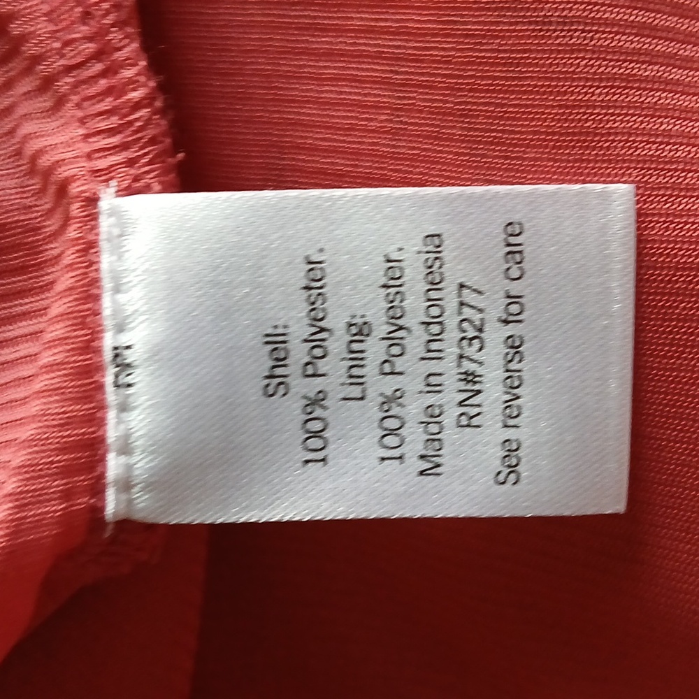 LC Lauren Conrad Pink‎ Floral Ruffle Mini Skirt Sz L - Picture 9 of 9